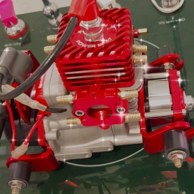 Engine g260 modified red