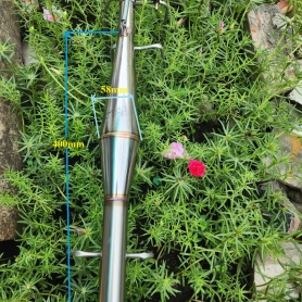 Hot pipe MD stainless steel