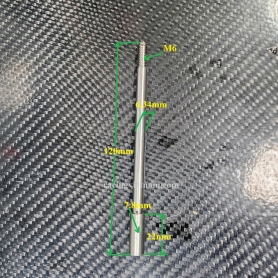 prop shaft square 6.35mm + drive dog