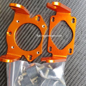 Mount engine bend orange