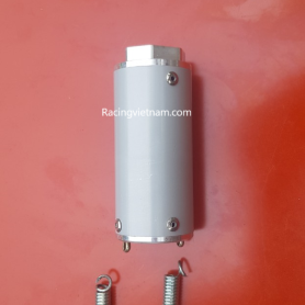 Silencer lenght  3" SILVER